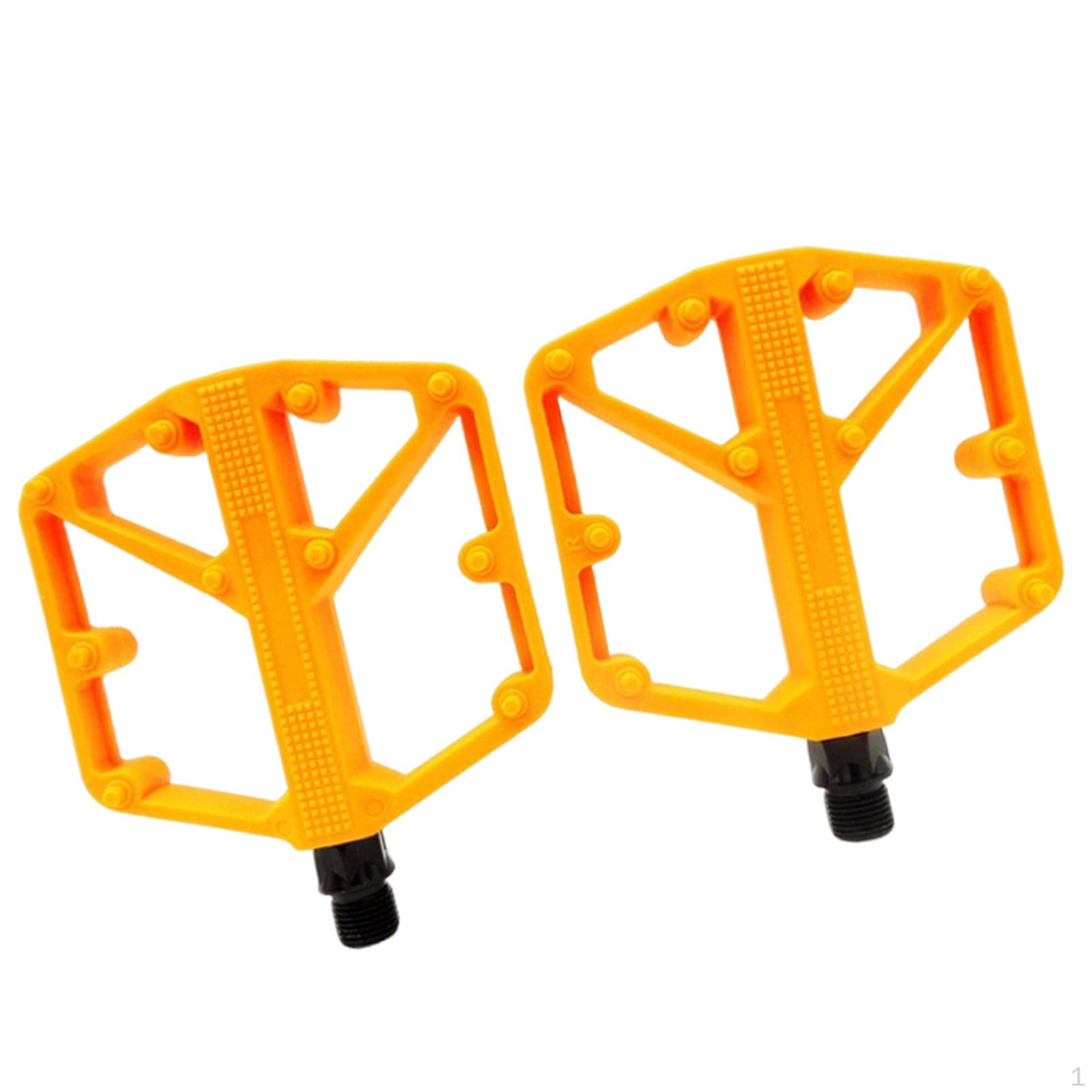 

Pedals, Nylon, Anti-Slip, , Lightweight, Cycling Maintenance, Repair, BMX, Folding Bike, помаранчевий