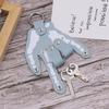 Creative Punk Style Skeleton Finger Keychains PU Leather Halloween Novelty Keychains New Popular Products Funny Bone Keyholders