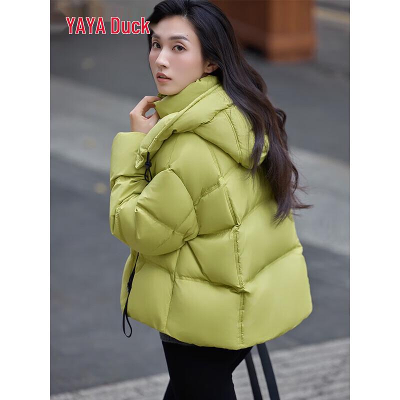 YAYA 2025 Women's Loose-fit Korean Style Warm Down Jacket YE5B601765L