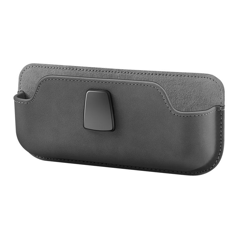 Car Adhesive Glasses Case Car Glasses Case Sunglasses Rack Multi-function Storage Bag Instrument Panel Non-destructive Installat