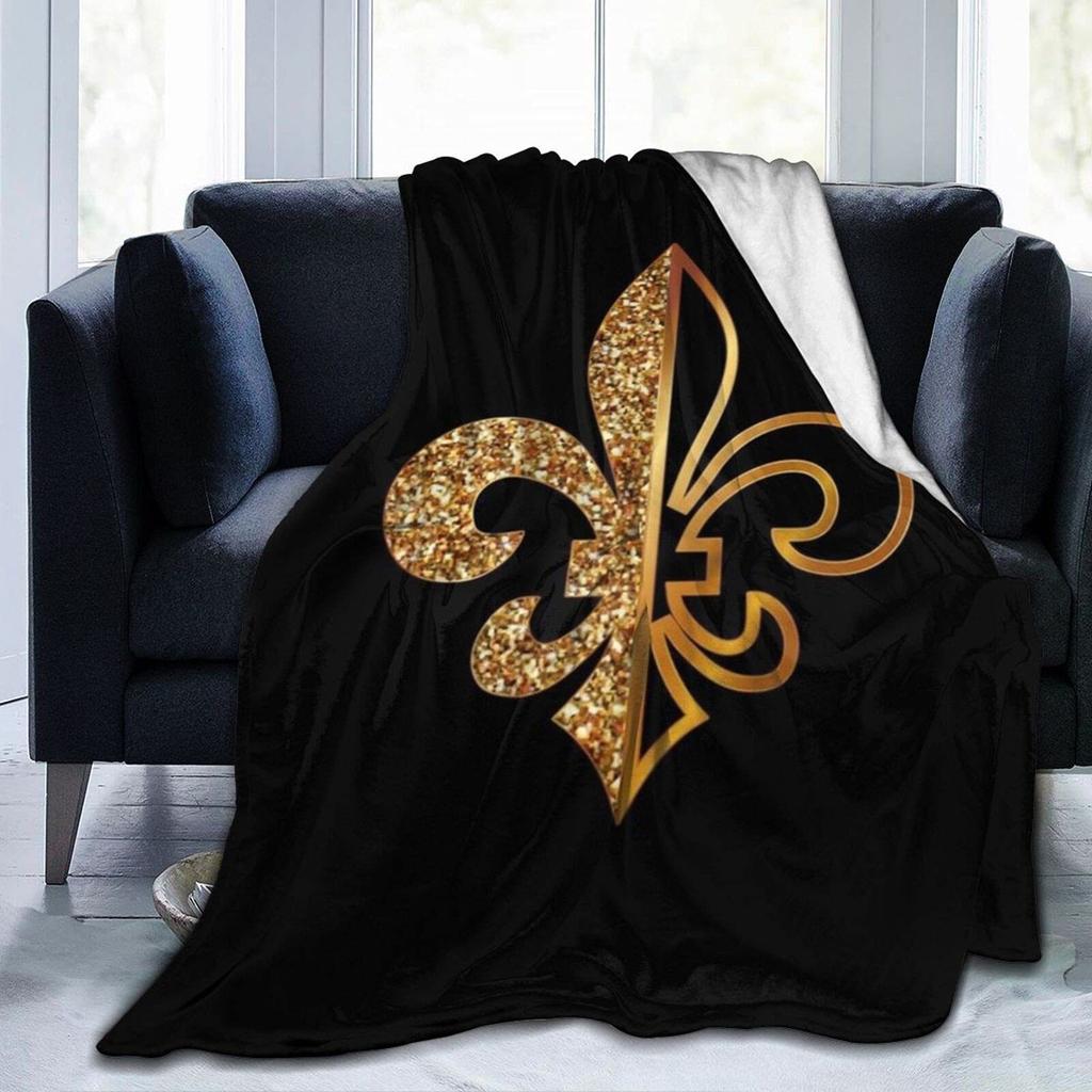 Iris pattern emblem design digital-printed polyester Bedroom velvet flannel cover blanket Fleece soft cover blankets for beds