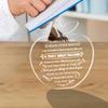 2D Flat Personalized Acrylic Apple Teacher Gift Plaque, Suitable for wall decoration, porch, room, villa, accents Home, Hallway, or Workplace - Rustic