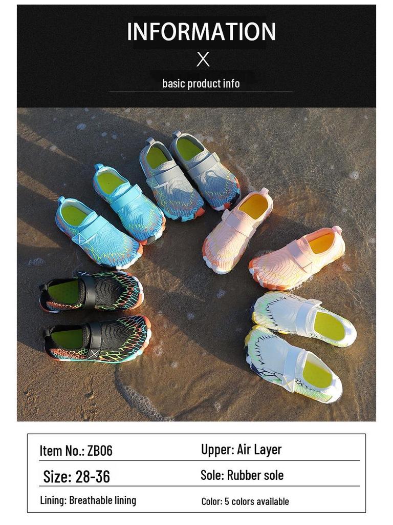 Kid's Quick-Dry Beach & Water Shoes, Sandals, and Barefoot Trainers