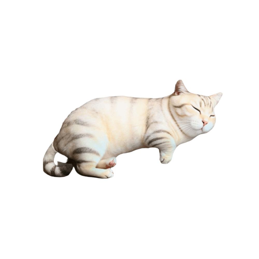 PP Cotton Filled Animal Body Pillow Plush Material Cat Keychain Animal Cushion Doll Toys For Kids