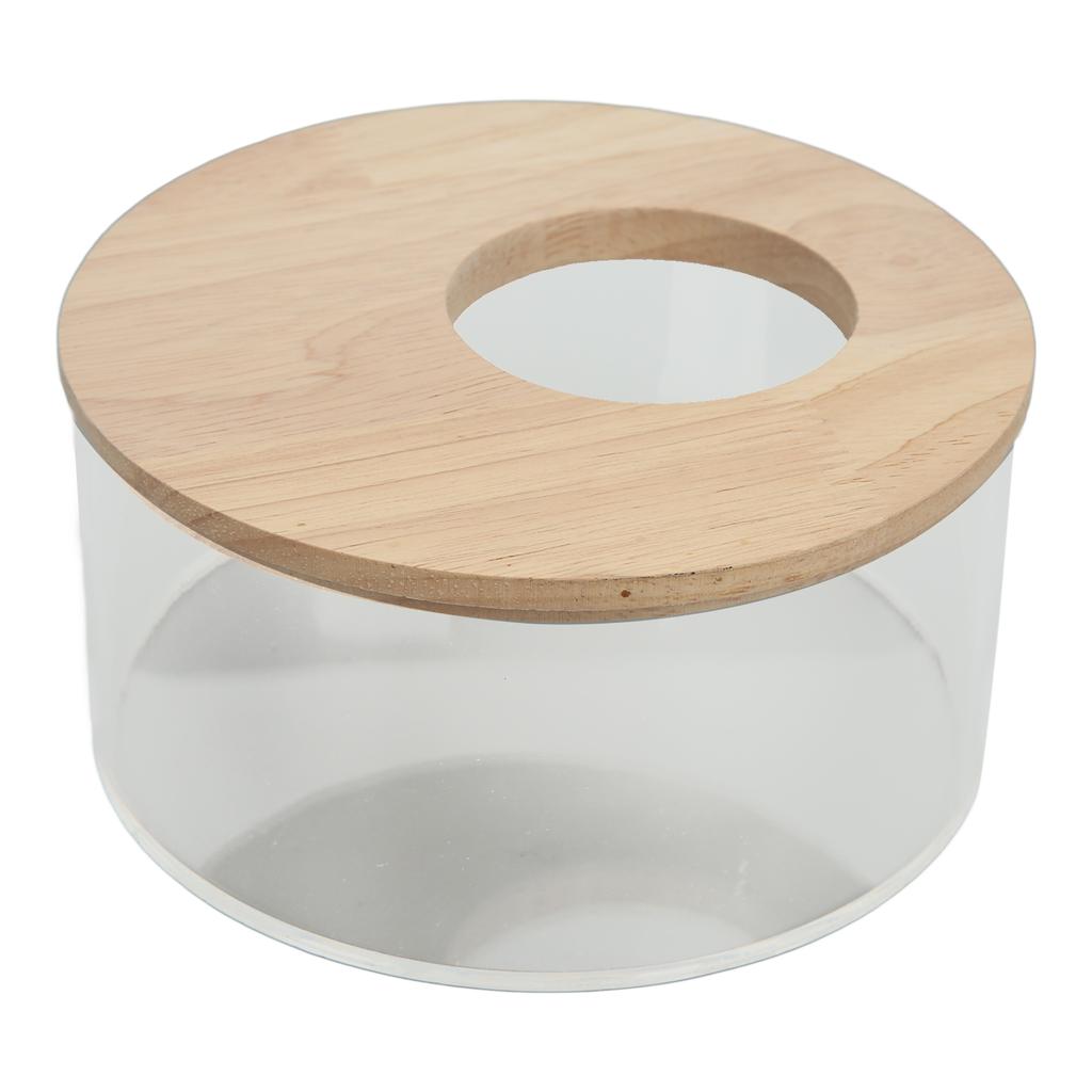 Hamster Sandbadewanne Kleine Runde Haustier Sandkiste Transparentes Acryl Sandbad