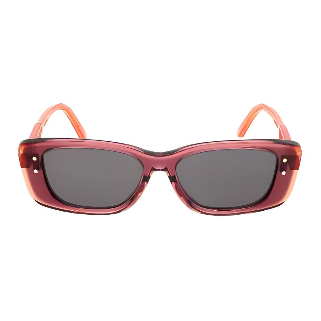 Dior Color Block Design Acetate Rectangular Sunglasses Women sunglasses Red DIORHIGHLIGHTS2I35A0