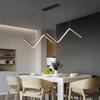 Modern Led Dining Table Chandelier Room Kitchen Bar Hanging Lighting Suspension Design Ceiling Lamp Hoom Decor Pendant Light