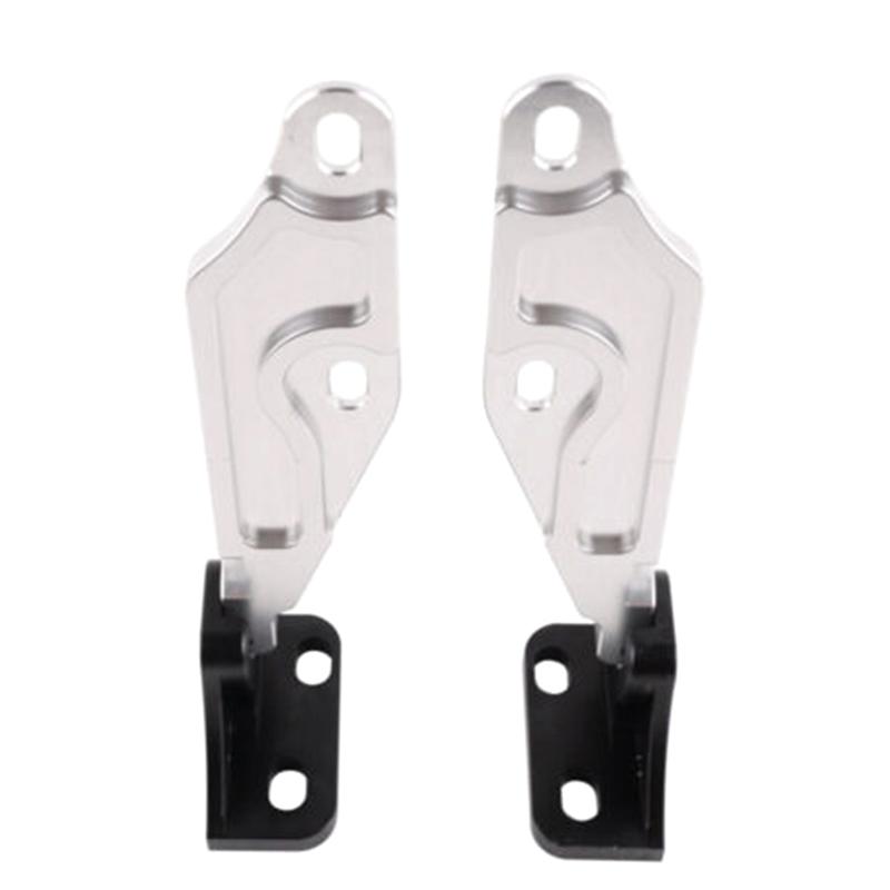 For Honda Acura 1992-2001 Civic Type R DC2 EK Billet Quick Release Hood Hinge Latch Parts Accessories Silver