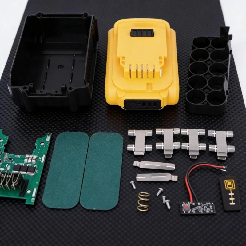 Professional Battery Holder Battery Protection Board Repairing Part for 21V Cordless Power Tool Plastic Construction