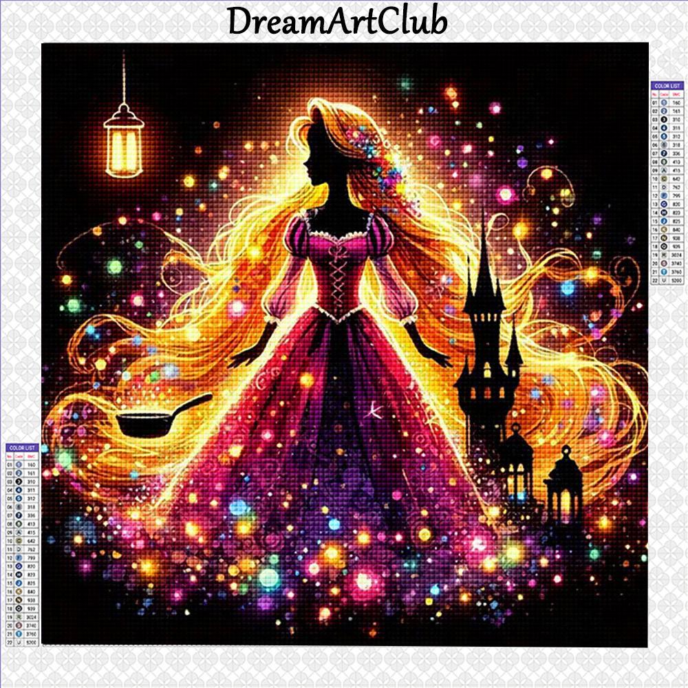 Disney Diamond Painting Princess Silhouette Diamond Embroidery Cartoon Mosaic Art Picture Cross Stitch Kits Home Decor