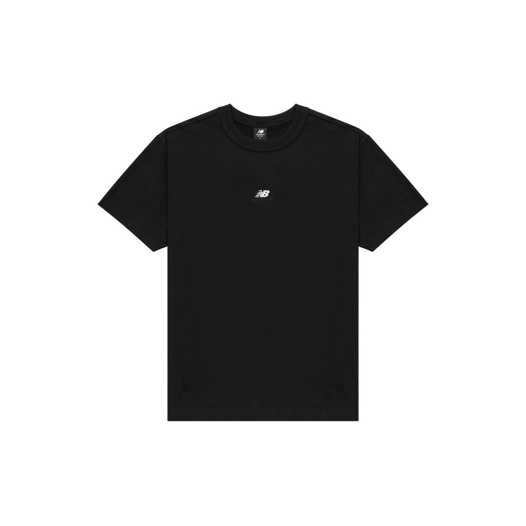 New Balance Athletics Remastered Graphic Cotton Jersey T-shirt Asia Sizing 'Black' Men's AMT31504-BK
