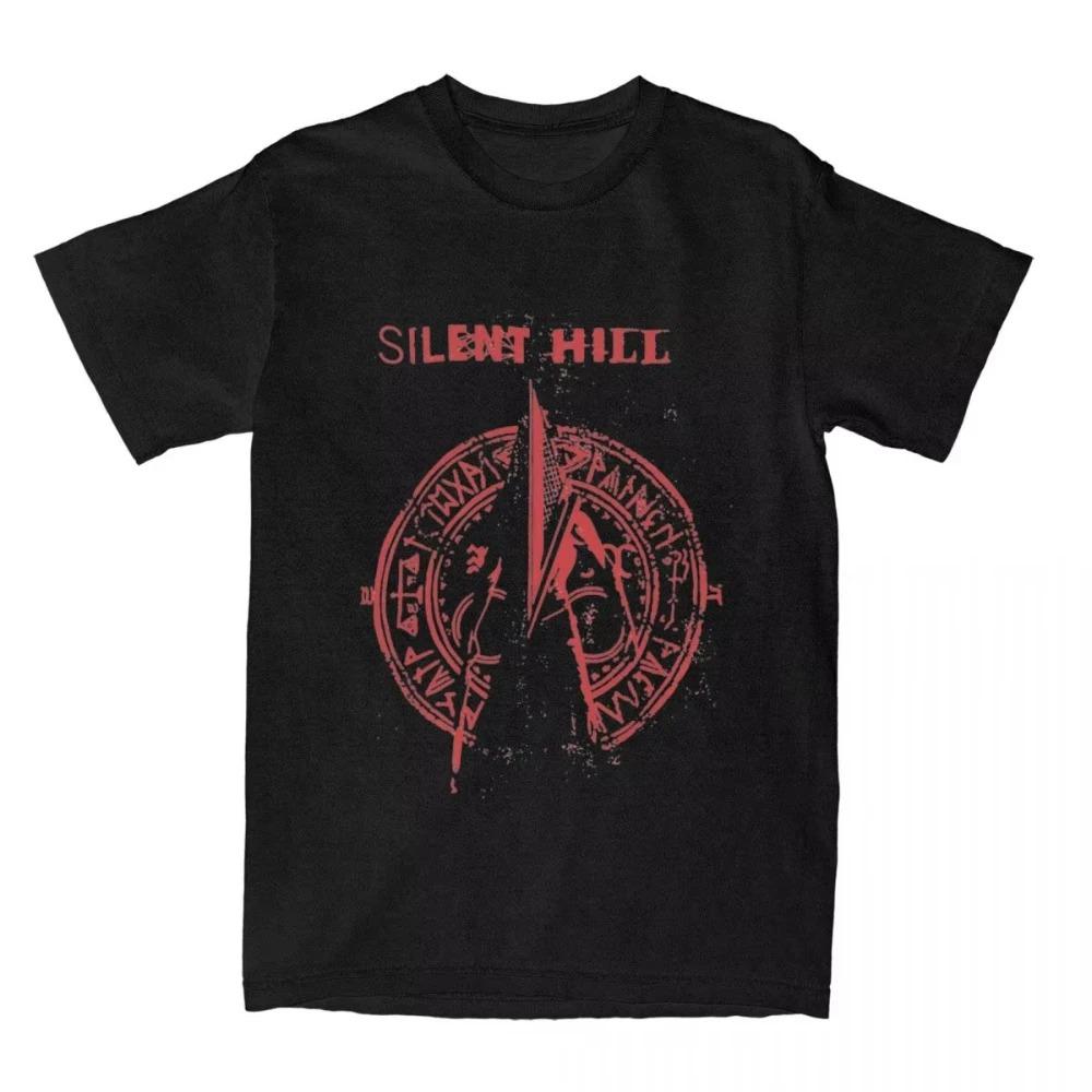 Silent Hill Movie Game Stuff Printed TShirt Men Women Awesome Cotton Original Tops Fashion Oversized New Hot Sale Male TShirt