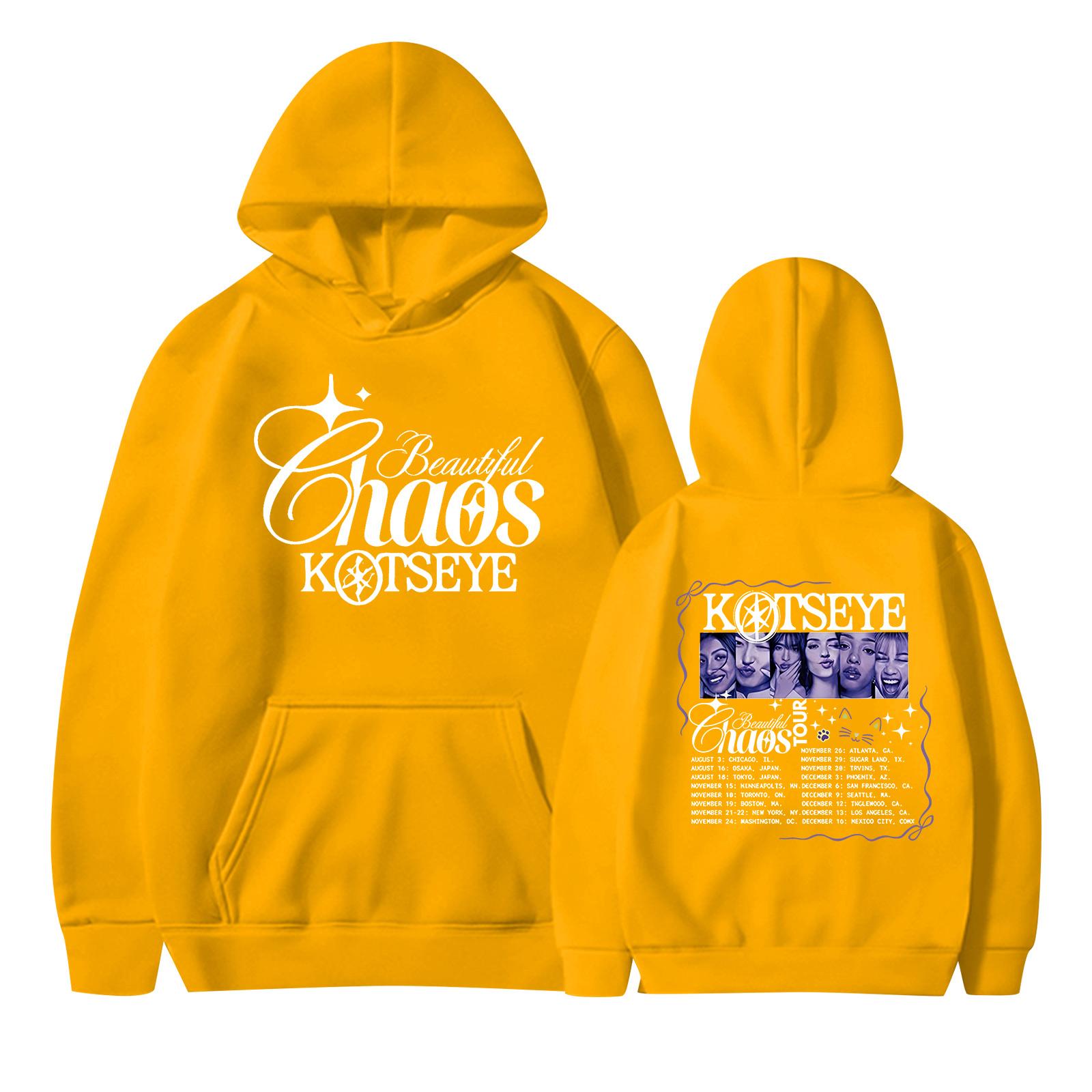 

Свитшот с капюшоном с принтом для мальчиков, повседневный спортивный комфортный свитшот с длинными рукавами 150 жёлтый