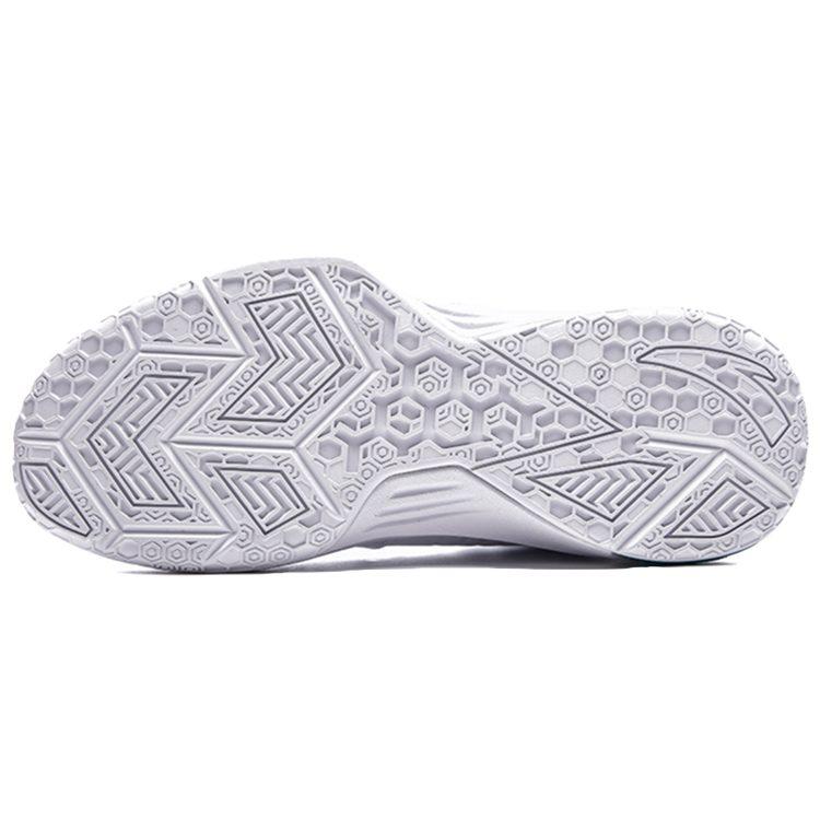 Anta KT3 KT Cushioning Slip Resistant Abrasion Resistant High top Basketball Shoes Men's White Black 11741105-9