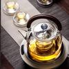YIHUTEA Heated Glass Teapot