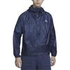 Nike ACG Cinder Cone Geborduurde Winddichte Casual Jas met Capuchon Heren Jassen Marineblauw DB0979-437