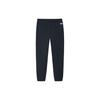 Anta Lifestyle Series Solid Color Mid-Rise Thin Cuff Knit Sports Pants Men bottoms Black 152428317-2