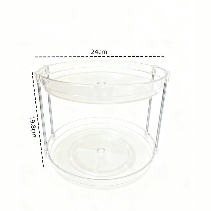 360° Rotating Kitchen & Bathroom Organizer for Spices and Skincare Products