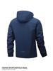 Men's Windproof Waterproof Jacket - European Size, Spring/Autumn, Mountaineering, Single-Layer, Casual Flight Outerwear