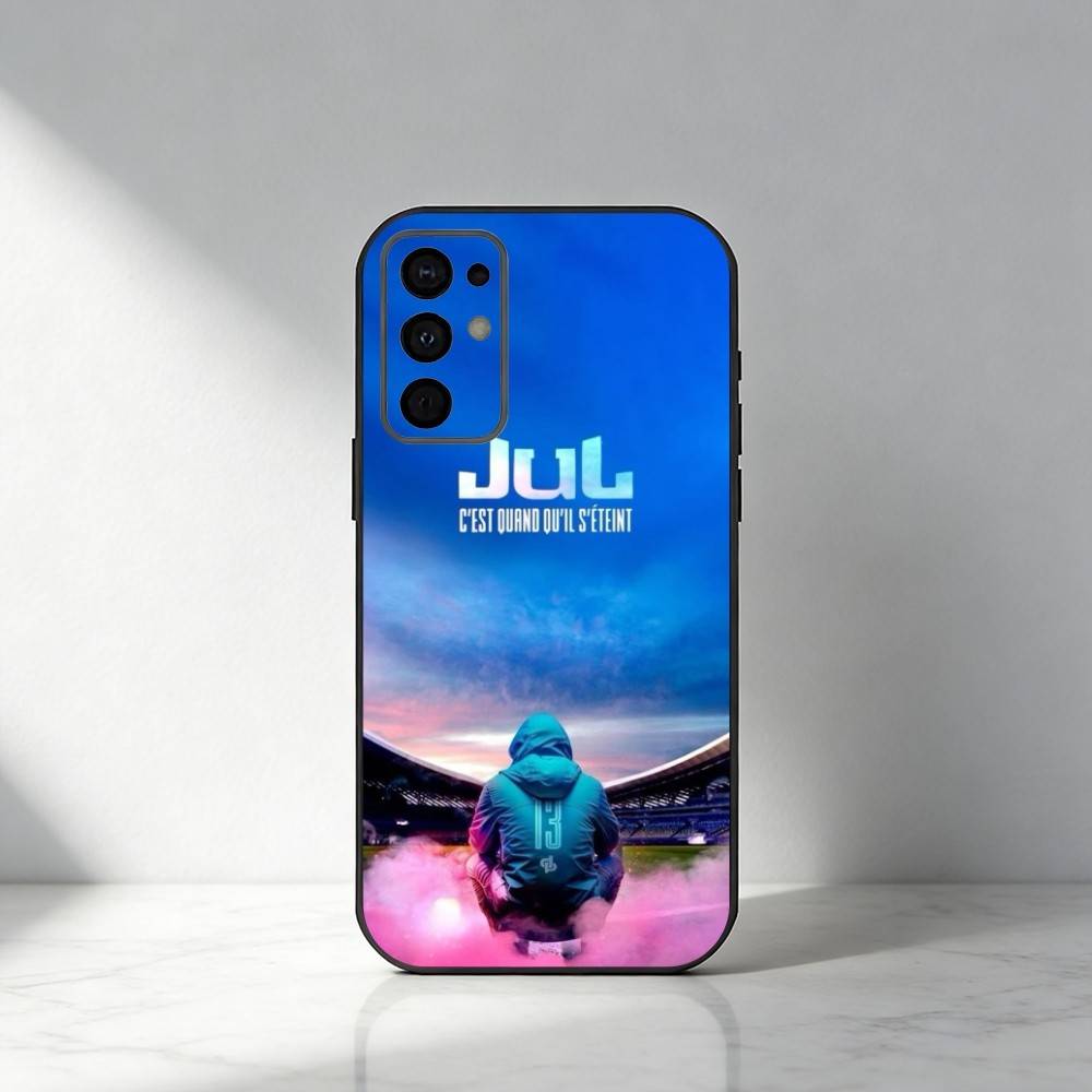Rapper J-JuL Phone Case For Samsung S25,S24,S21,S22,S23,S30,Ultra,S20,Plus,Fe,Note,5G Black Cover