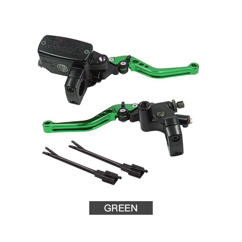 1" 25mm Universal Motorcycle Brake Clutch Master Cylinder Hydraulic Pump with Adjustable Levers For Honda SHADOW Yamaha Suzuki