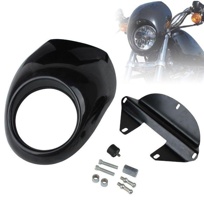 

Harley Prince 5.75-Inch XL 883 1200 Street Master Dai Na Breakout Restoration LED Daytime Running Lamp Headlight 5.75 inch headlight 883 shell