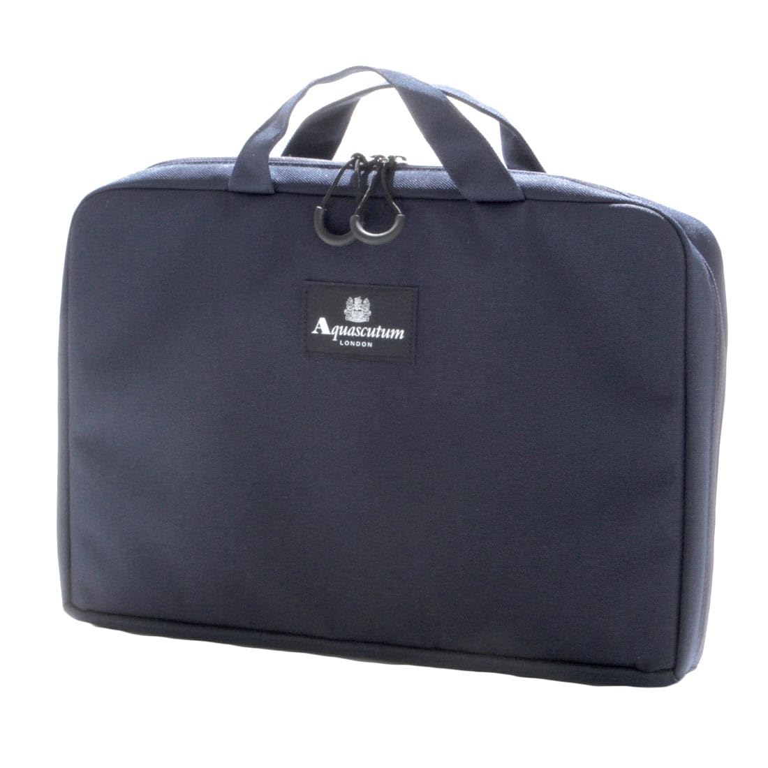 

PC Case Navy Check [Aquascutum] (Navy) Men s 001271-0002-01