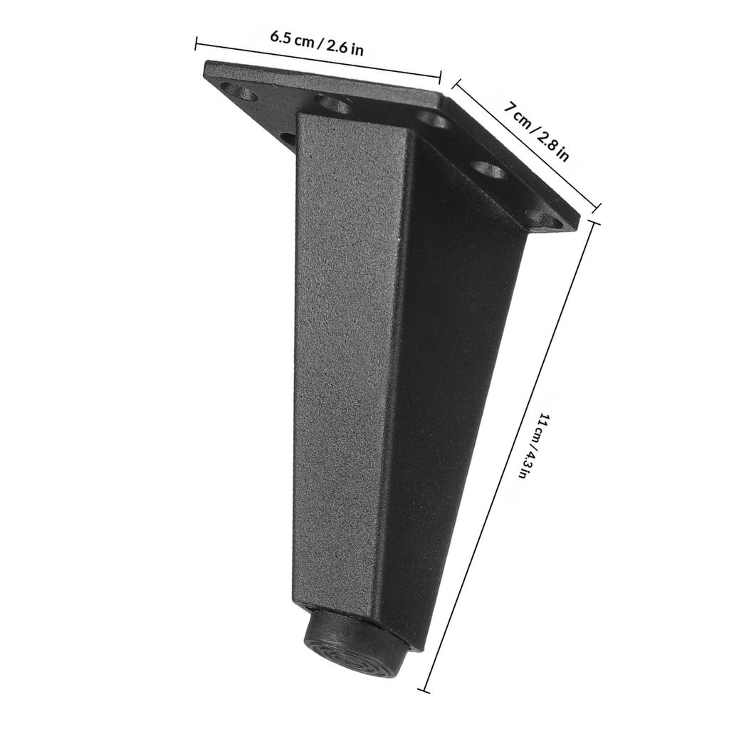 4pcs Aluminum Alloy Cabinet Feet Adjustable Furniture Support Legs For Bathroom Tea Table Sofa Cabinet Legs