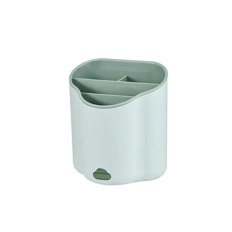 Novo 1pc talheres dreno rack colher garfo pauzinho dupla camada talheres titular talheres escorredor organizador ferramenta de cozinha