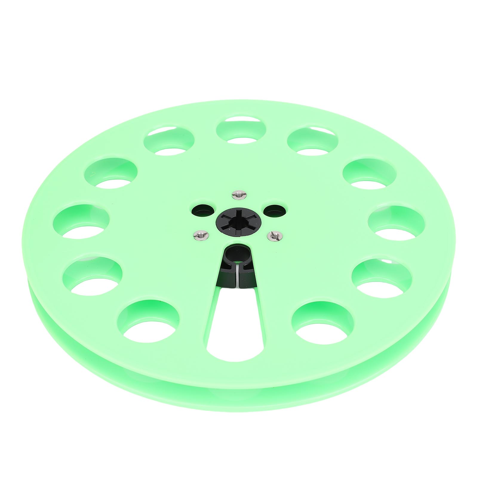 

1 4 7-дюймовая приемная катушка, замена для катушечного магнитофона ReVox, винтажная пустая катушка для ленты из АБС-пластика с 12 отверстиями зелёный