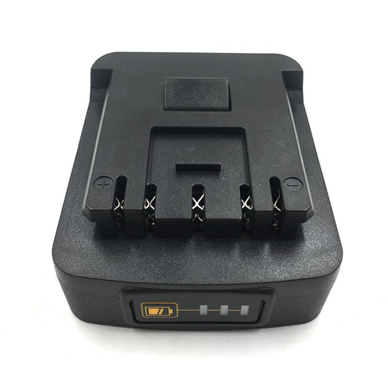 Battery  Adapter With Charging Function Compatible For Makita 18v Li-ion Battery Conversion To