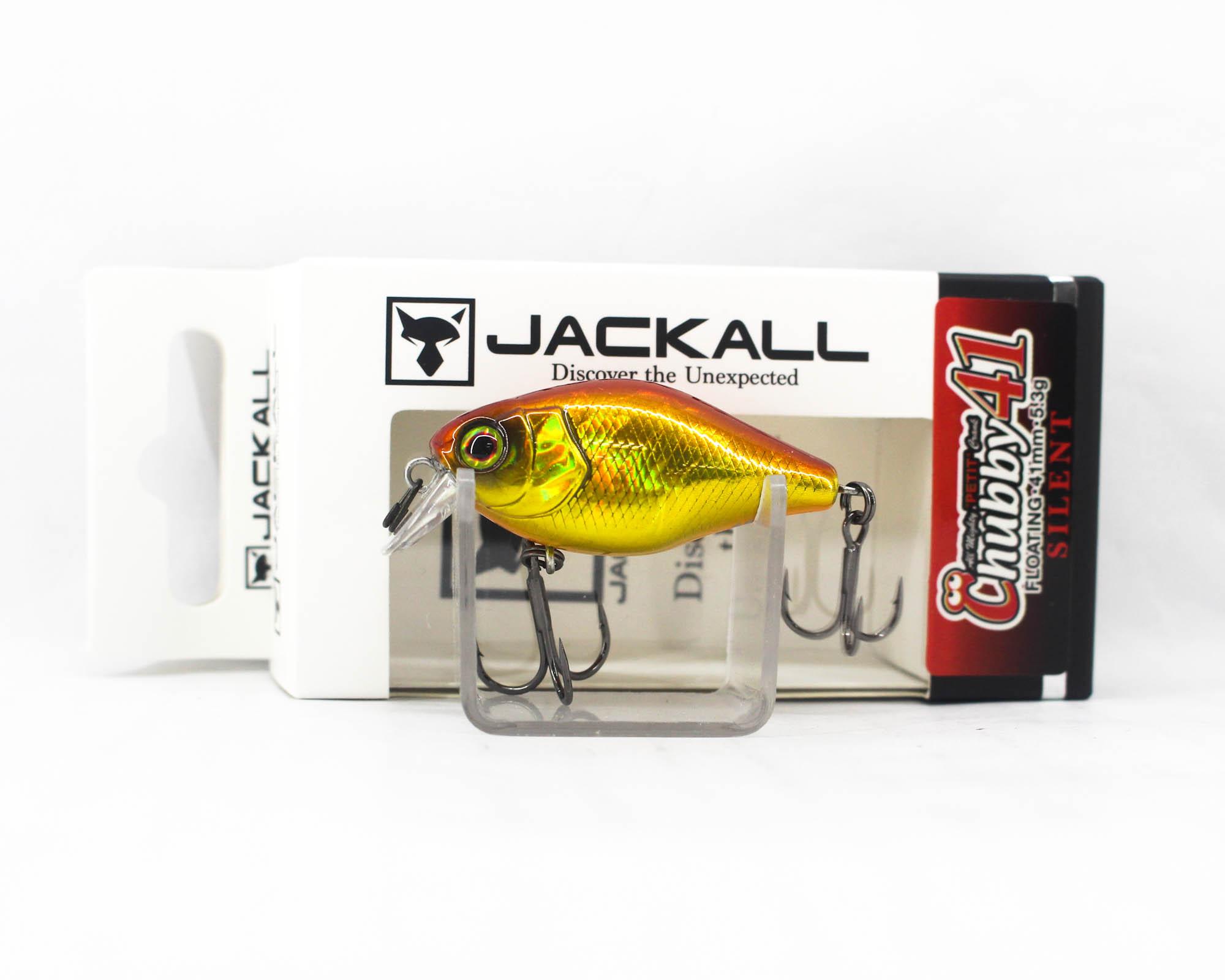 Jackall Chubby 41 Silent Плавающий воблер HL Красный и Золотой (9695)