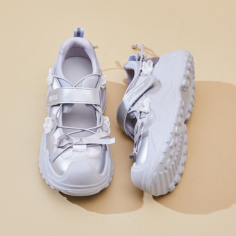 New Dad Shoes for Women Fashionable Thick-soled Sports Single Shoes