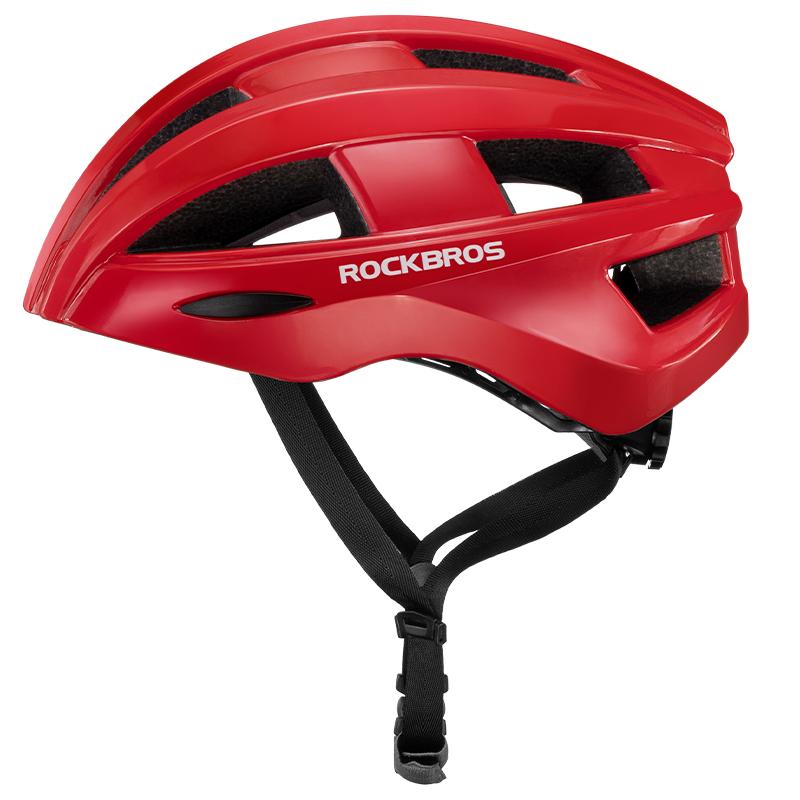 Велошлем ROCKBROS с задним фонарем, шлем для MTB и шоссейного велосипеда, USB, предупреждающий, EPS, PC, цельноформованный, безопасный, велосипедный шлем, свет 55-60cm