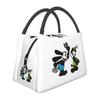 Funny Love Oswald And Ortensia Insulated Lunch Bag for School Bento Storage Food Boxes Container Cooler Thermal Lunch Box Tote