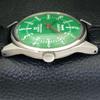 HAND-WINDING VINTAGE HMT JUBILEE INDIAN MENS GREEN COLOR DIAL WATCH a700120-5 R201-a700120