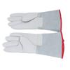 1 Pair 36cm Antifreeze Gloves Thickened Cowhide Low Temperature Protective Gloves for Liquid Nitroge