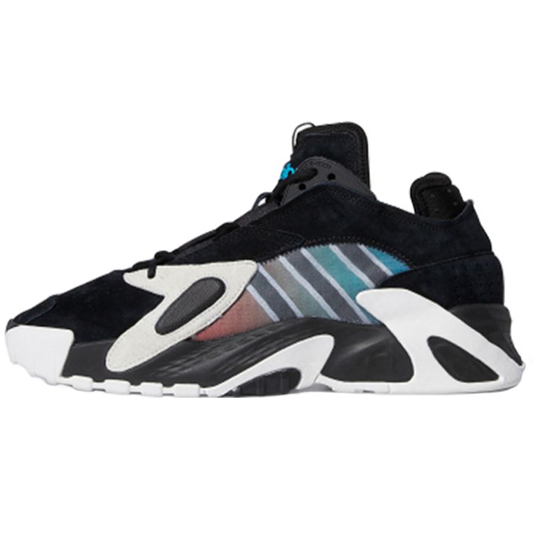 

Кроссовки унисекс adidas Streetball Black Bold Aqua Core-Black Cloud-White EG9009