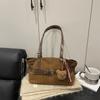 Premium commuter underarm bag New fashionable large-capacity shoulder bag Autumn and winter niche versatile tote bag