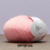 Handmade Bird Gold Sequin Mohair Silk Bead Yarn for Crochet and Weaving