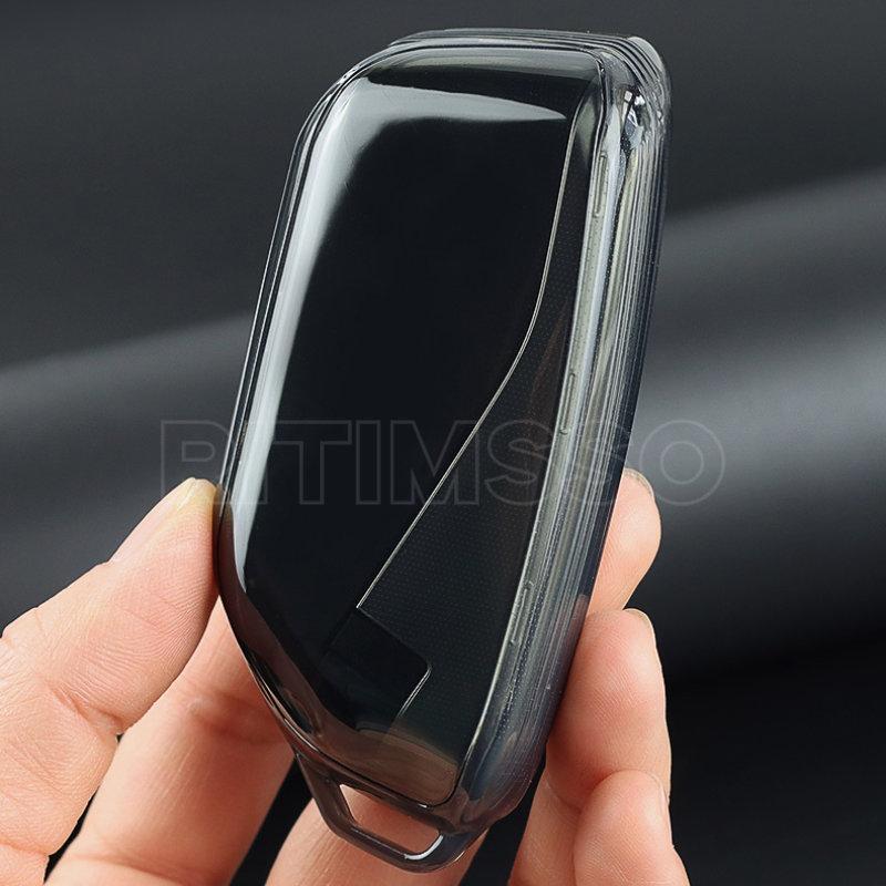 Transparent Soft Tpu Car Key Case Cover For Bmw Energy Ix Xm X1 I7 X7 7 Series Smart Remote Key Protect Shell Accessories