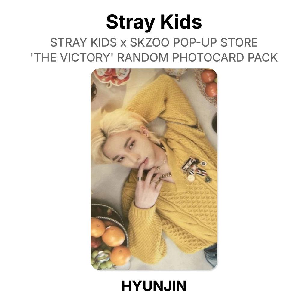 Stray Kids x SKZOO POP-UP STORE 'THE VICTORY' RANDOM PHOTOCARD PACK Official Photocard