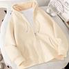 Men's Winter Lambswool Velvet Thickened Cardigan Hoodie - Casual and Trendy Loose Jacket