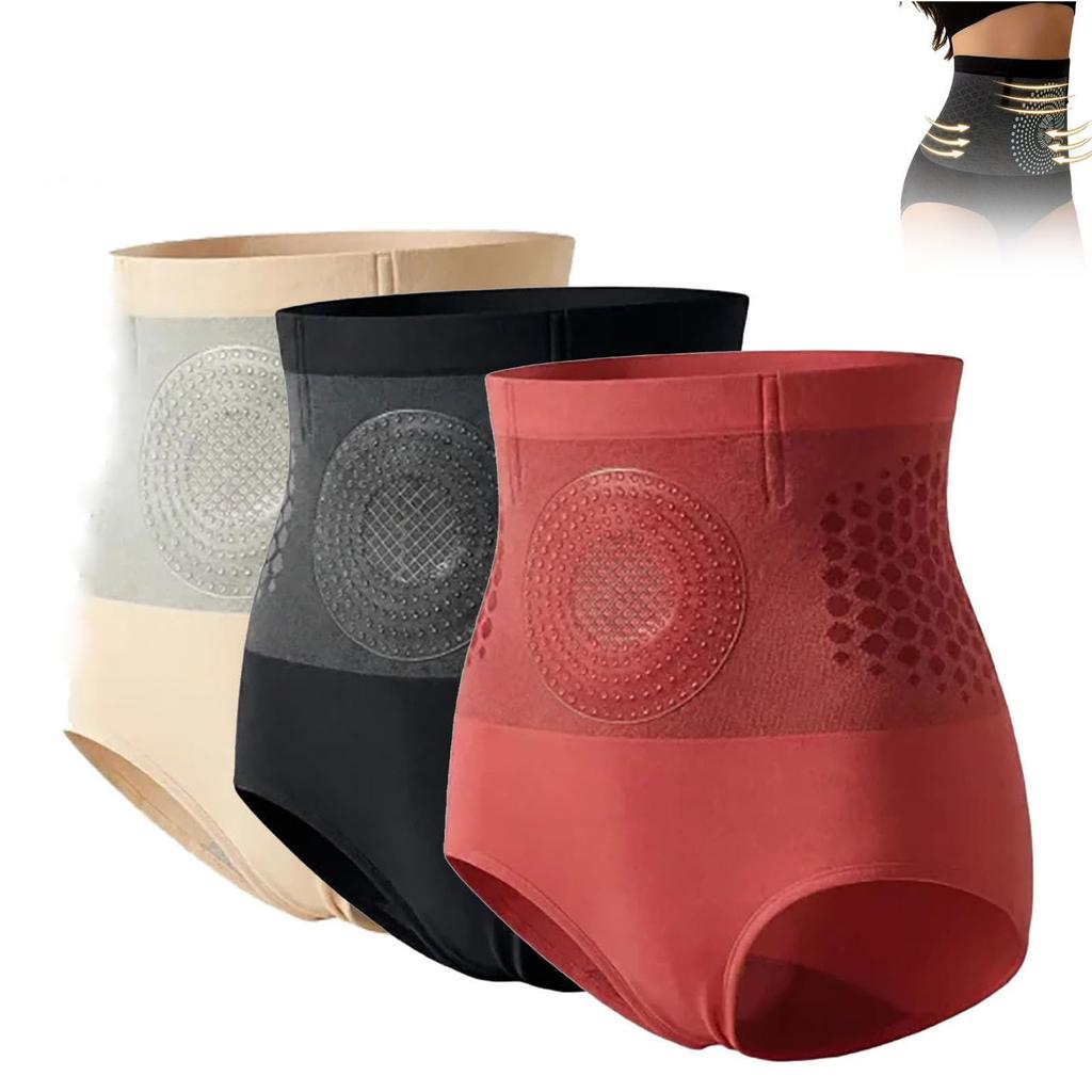 3pc High Waist Shaping Shorts Waist Trainer Tummy Control Body Shaper Compression Slimming Underwear for Women Seamless Fit
