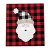 Christmas Decoration Lattice Chair Cover Home Restaurant Decoration Supplies