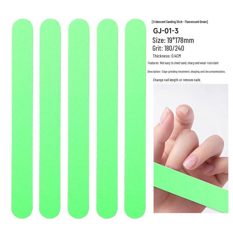 Double-Sided Sponge Nail File & Polishing Strip for Salons