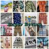 Elephant Pants Women Men Unisex Premium Japanese Silk Print Thailand Casual Streetwear Beach  Bohemian Retro Vintage Adjustable Rope Loose Legs