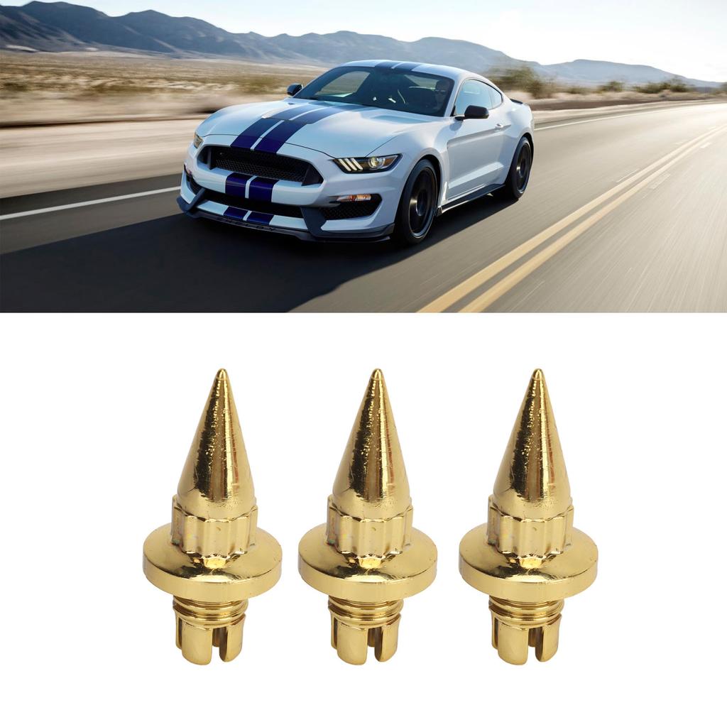 25Pcs Wheel   Rivet Nut Stylish Look Easy Installation Spike Wheel   Lip Rivet Nut for Wheels with Plastic Faux Rivets