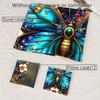 3pcs Bohemian Butterfly Bedding Duvet Cover Set Luxury Butterfly Bedding Quilt Set Butterfly Themed Elegant Bedroom Decor