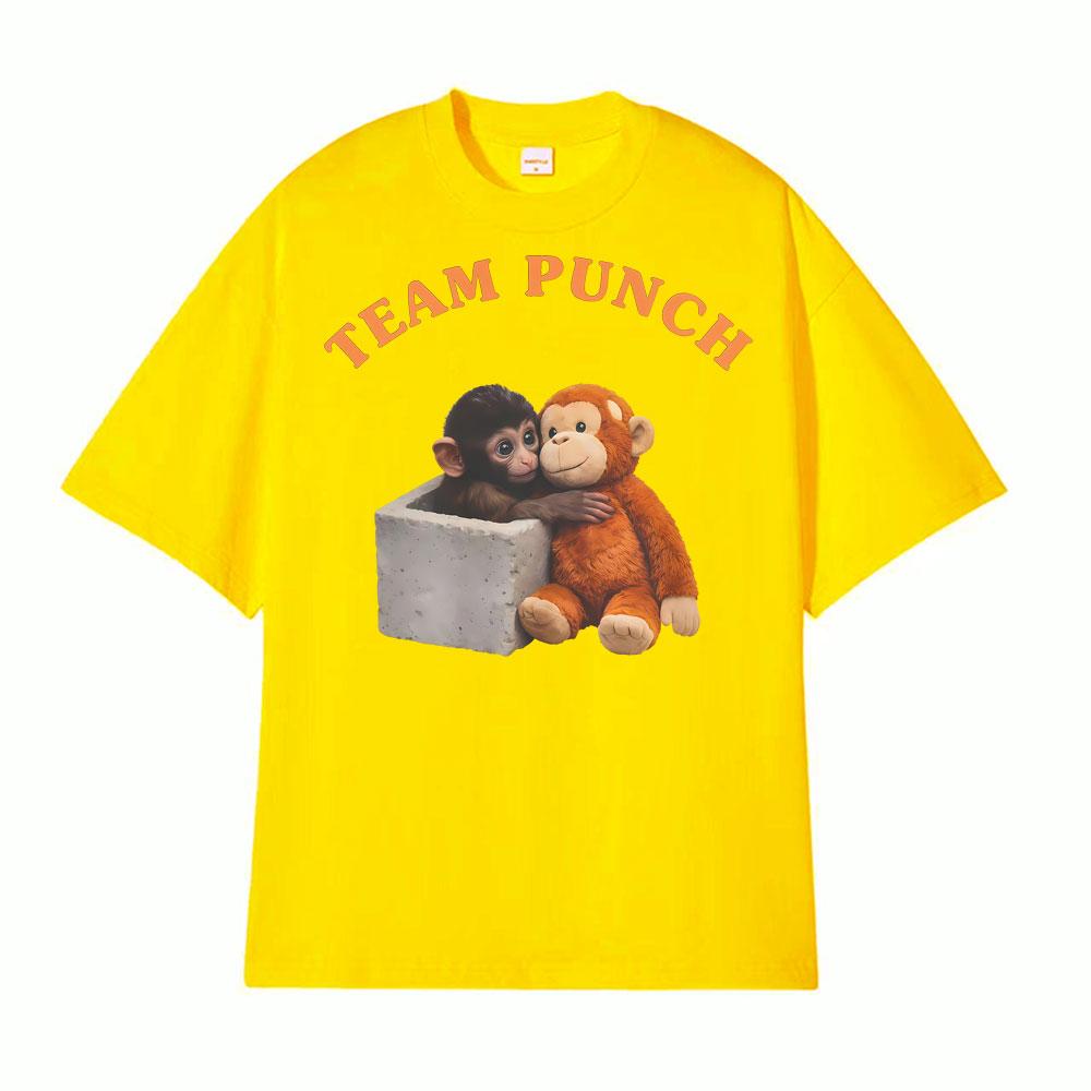 Punch The Monkey Printed T Shirts Men Women Summer Fashion Harajuku High Quality Tshirt Comfort Casual ONeck Oversized T Shirt